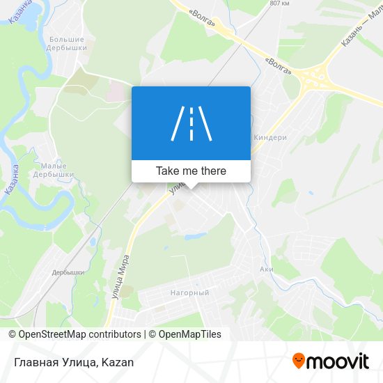 Главная Улица map