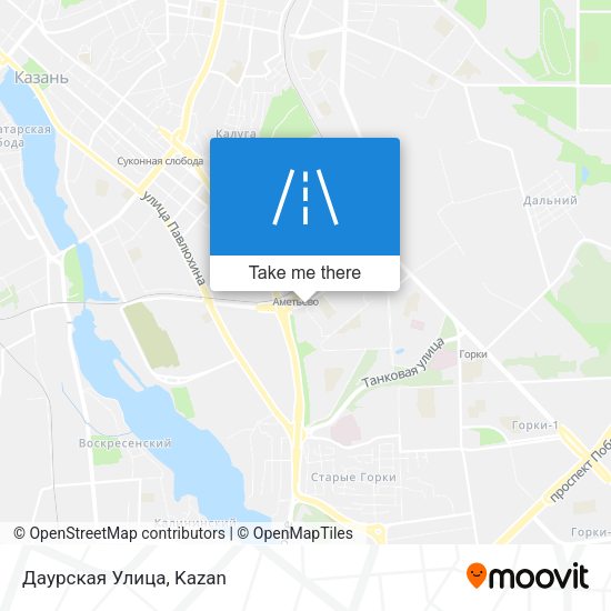 Даурская Улица map