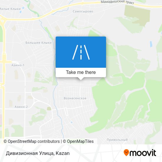 Дивизионная Улица map