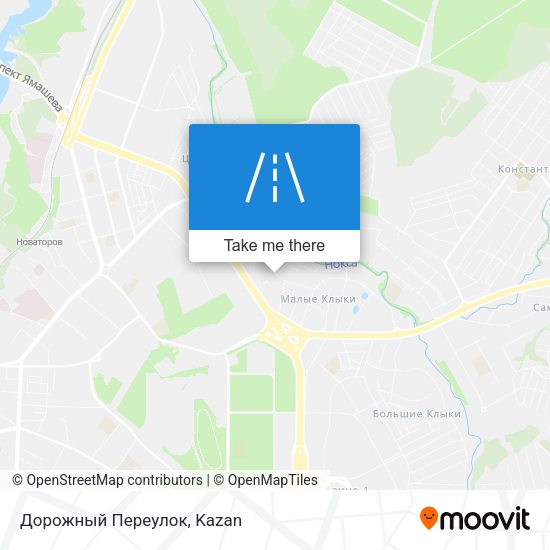 Дорожный Переулок map