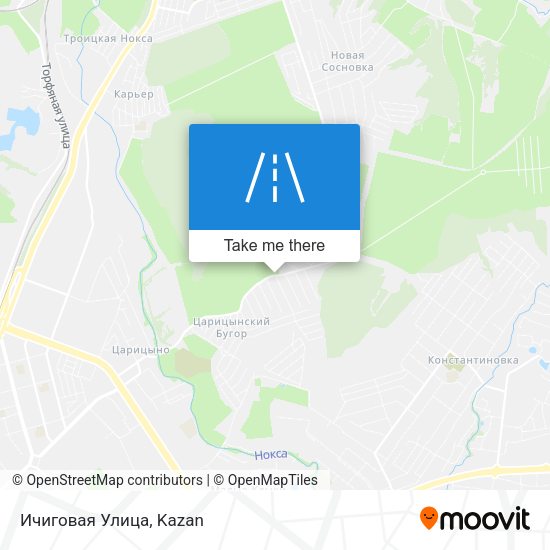 Ичиговая Улица map