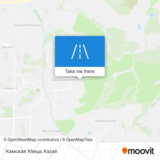 Камская Улица map