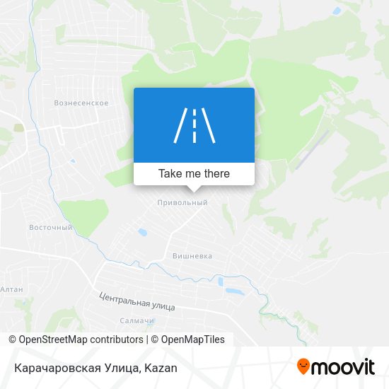Карачаровская Улица map