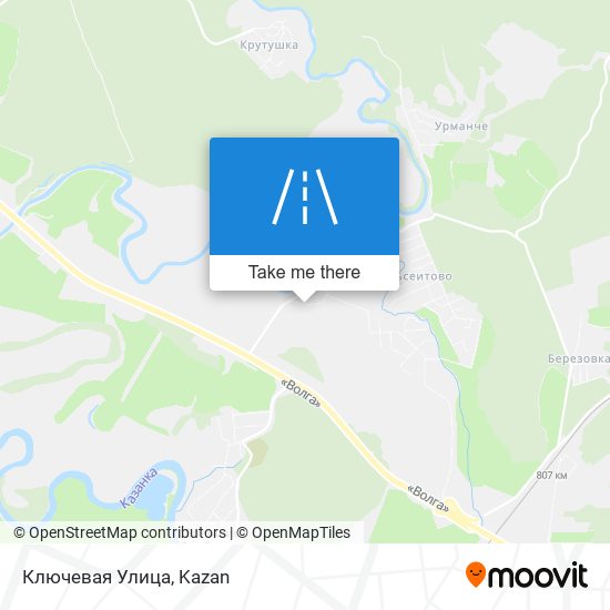 Ключевая Улица map