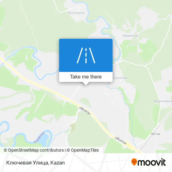 Ключевая Улица map