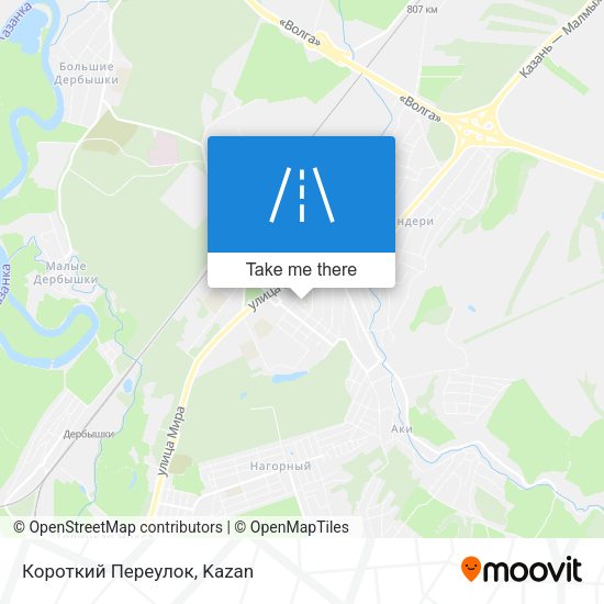 Короткий Переулок map