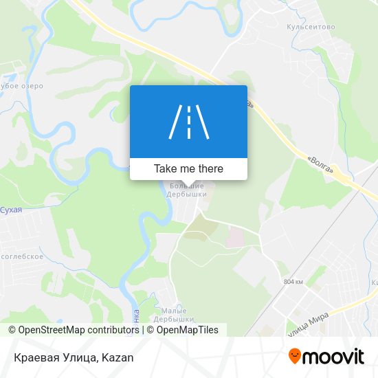 Краевая Улица map