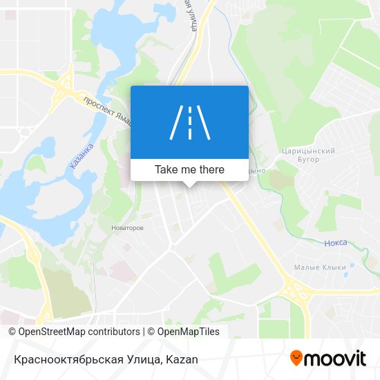 Краснооктябрьская Улица map