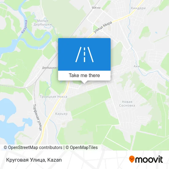 Круговая Улица map