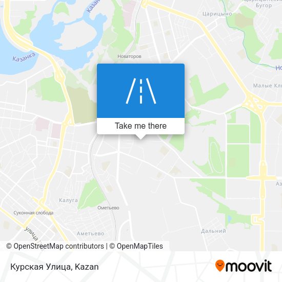 Курская Улица map