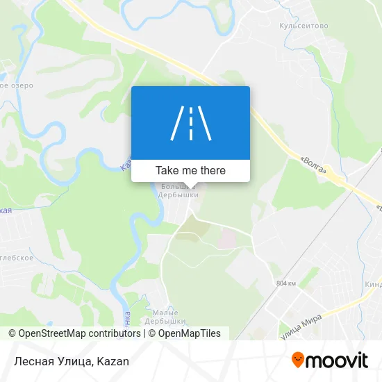 Лесная Улица map