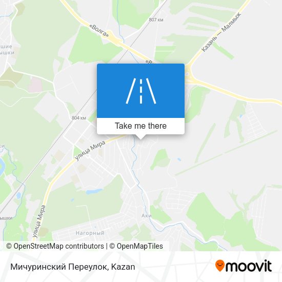 Мичуринский Переулок map