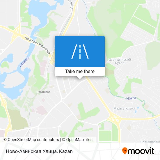 Ново-Азинская Улица map