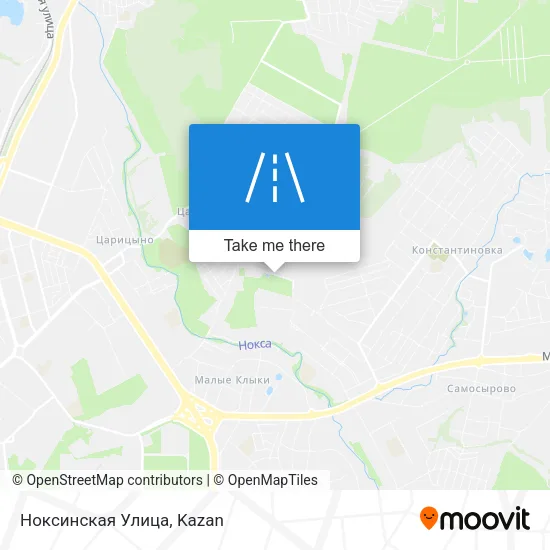 Ноксинская Улица map