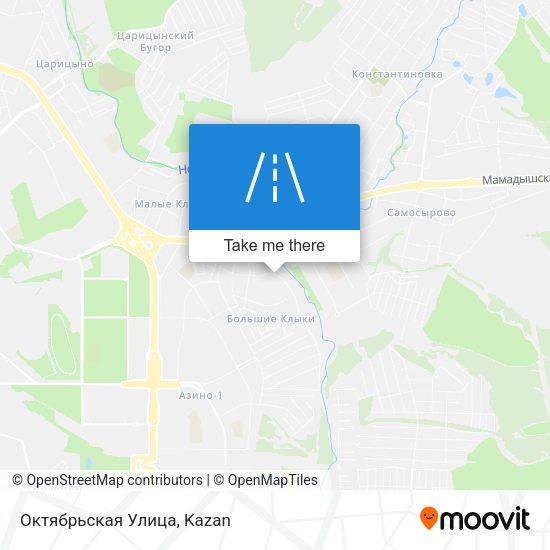Октябрьская Улица map