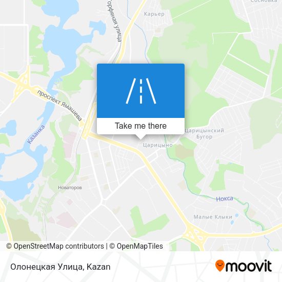 Олонецкая Улица map