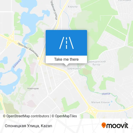Олонецкая Улица map