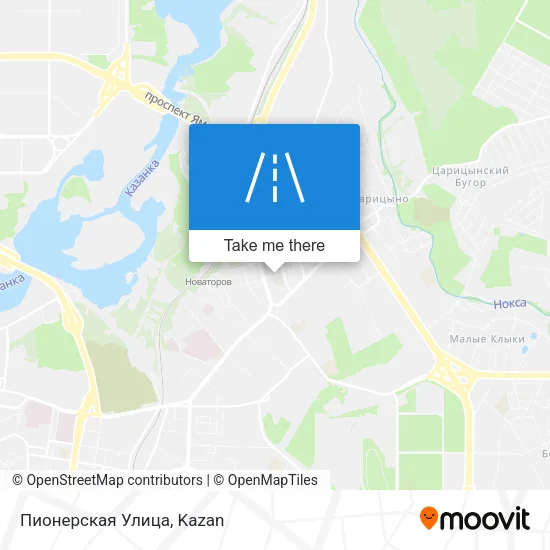 Пионерская Улица map