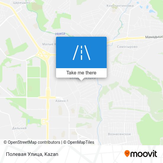 Полевая Улица map