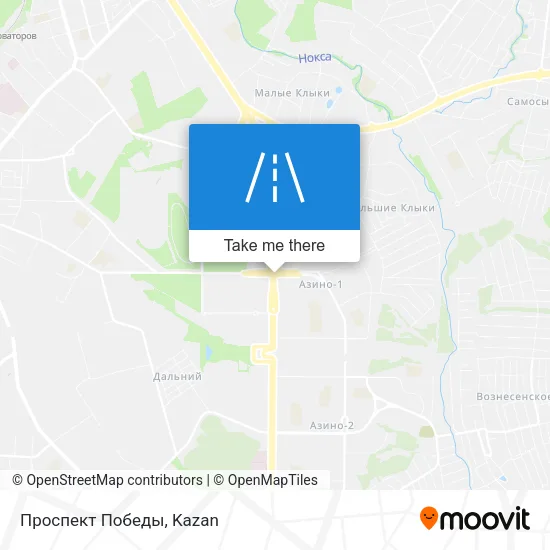 Проспект Победы map