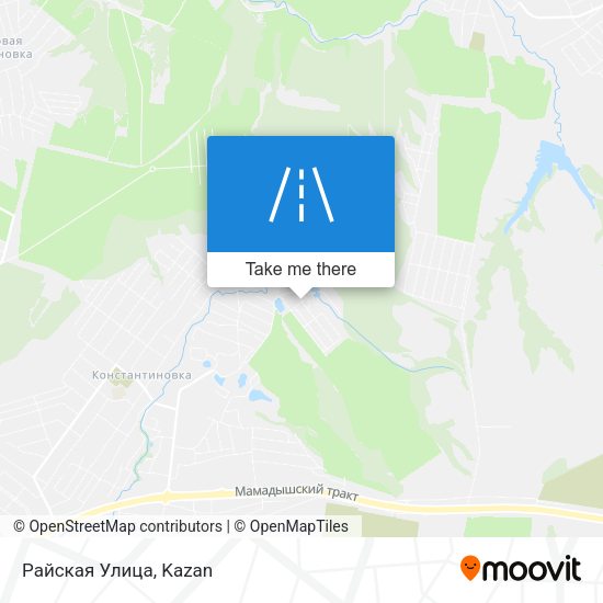Райская Улица map