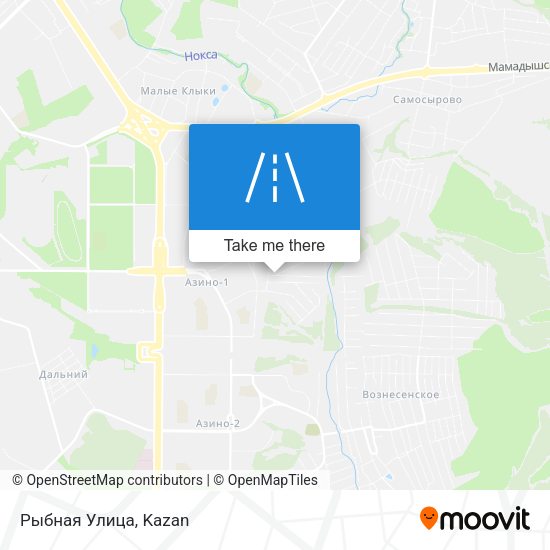 Рыбная Улица map