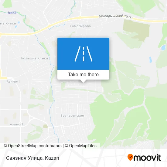 Связная Улица map
