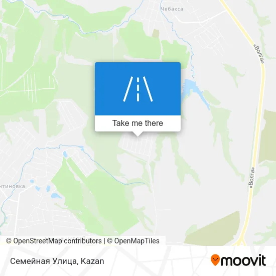 Семейная Улица map