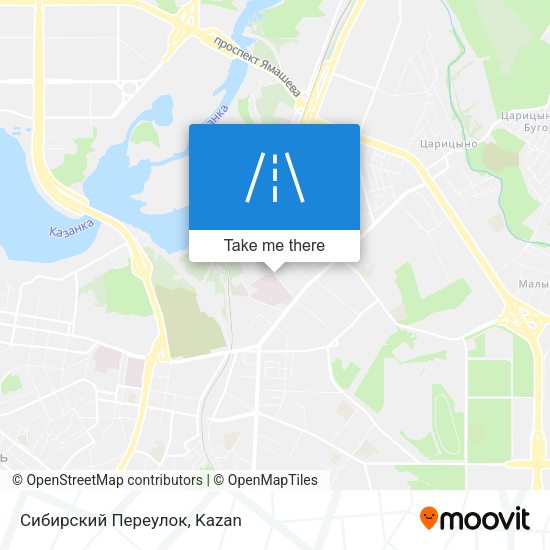Сибирский Переулок map