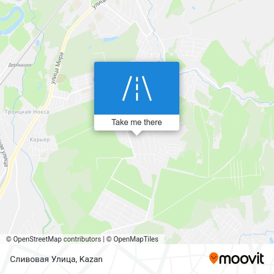 Сливовая Улица map
