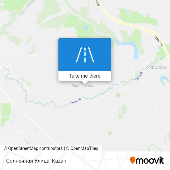 Солнечная Улица map