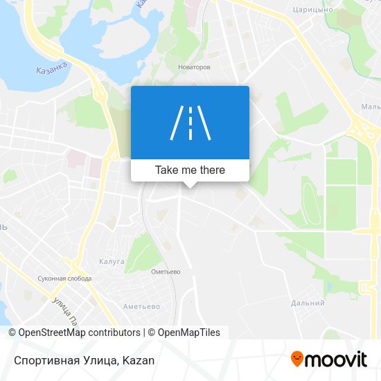 Спортивная Улица map