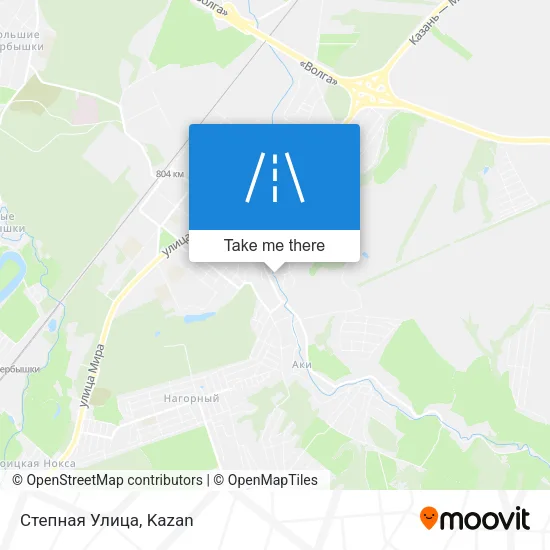Степная Улица map