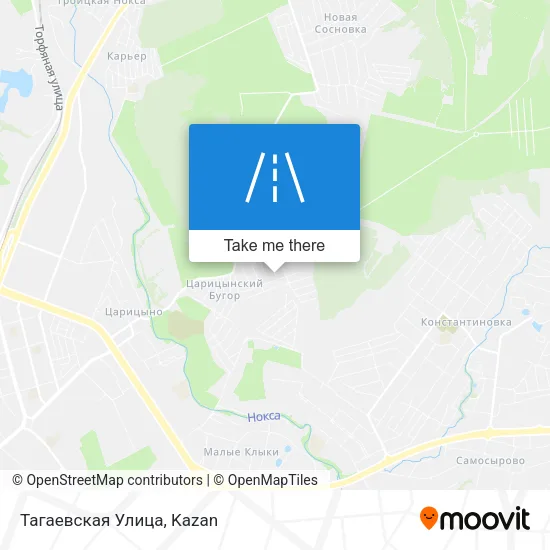 Тагаевская Улица map