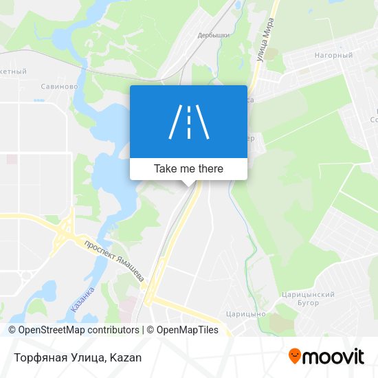 Торфяная Улица map