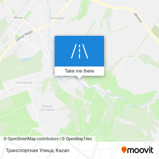 Транспортная Улица map
