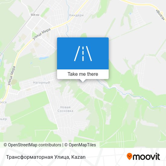 Трансформаторная Улица map