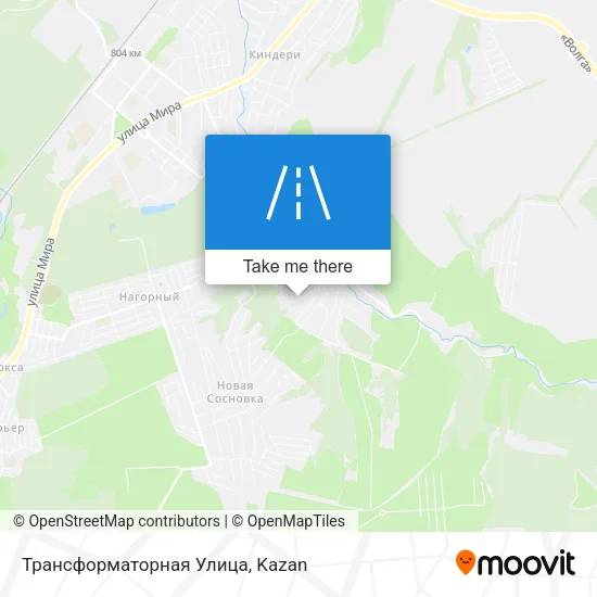 Трансформаторная Улица map