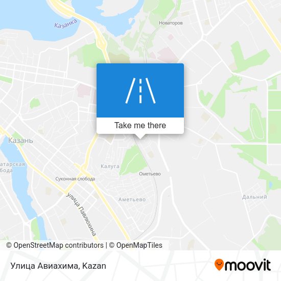 Улица Авиахима map