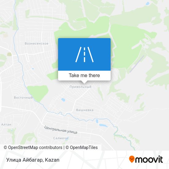 Улица Айбагар map
