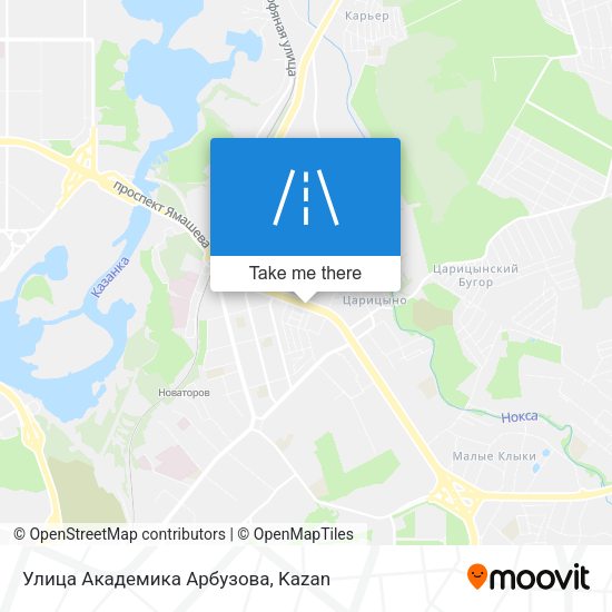 Улица Академика Арбузова map