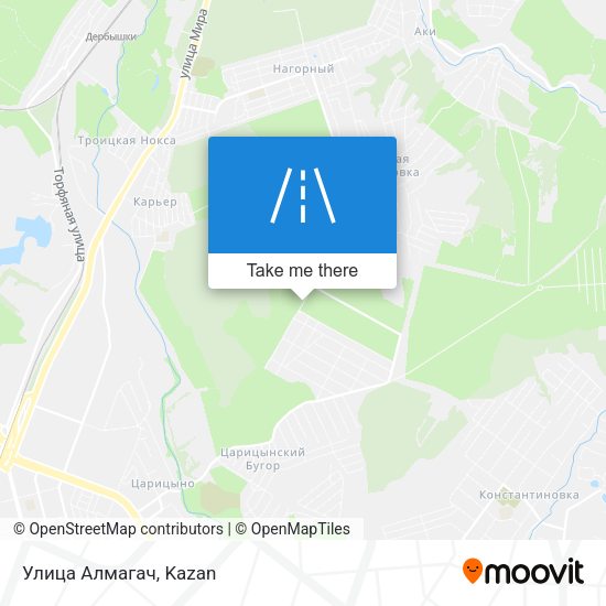 Улица Алмагач map
