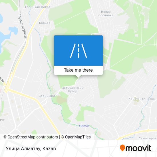Улица Алматау map