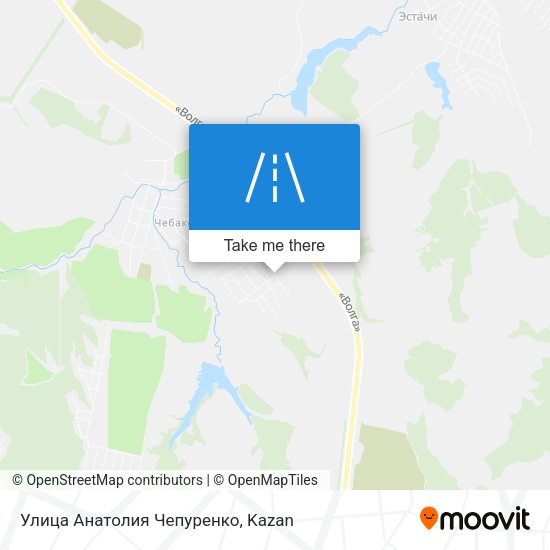 Улица Анатолия Чепуренко map