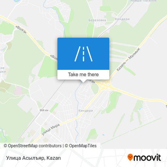 Улица Асылъяр map