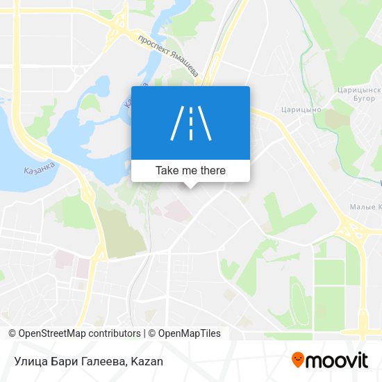 Улица Бари Галеева map