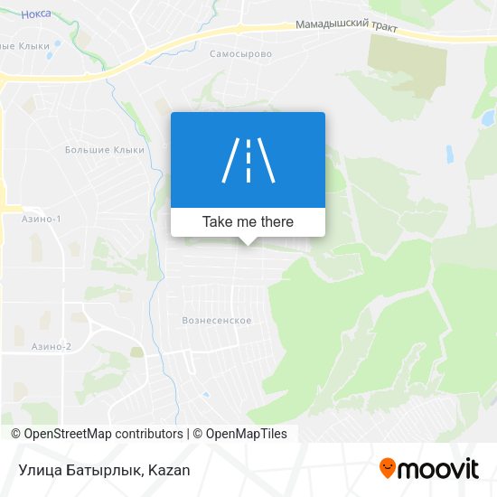 Улица Батырлык map
