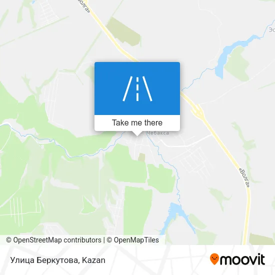 Улица Беркутова map