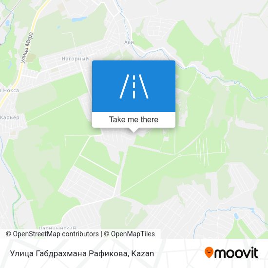 Улица Габдрахмана Рафикова map