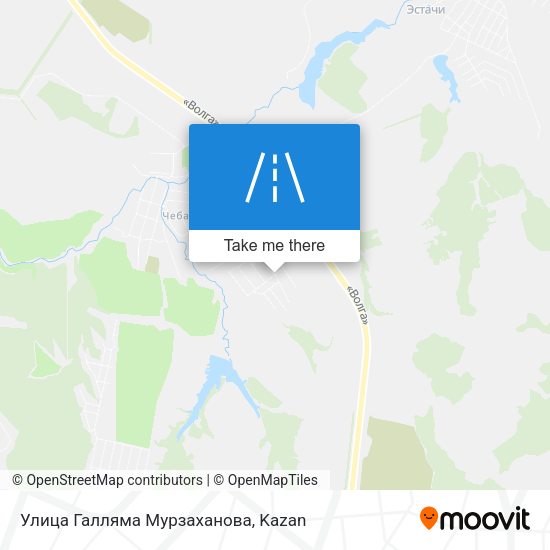 Улица Галляма Мурзаханова map